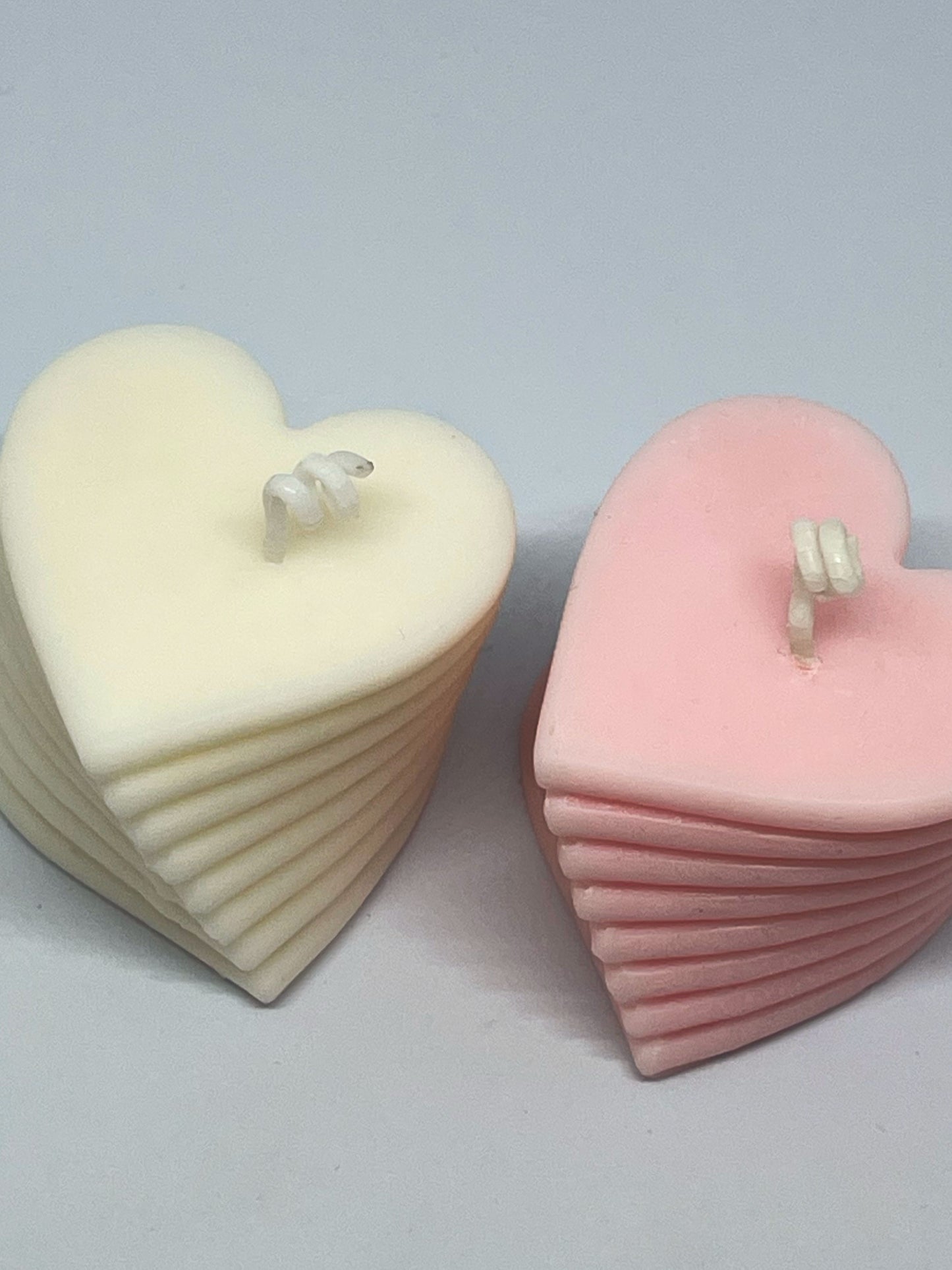 Vela corazón espiral