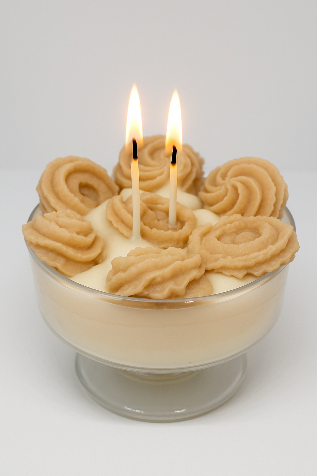 Vela galletas con leche