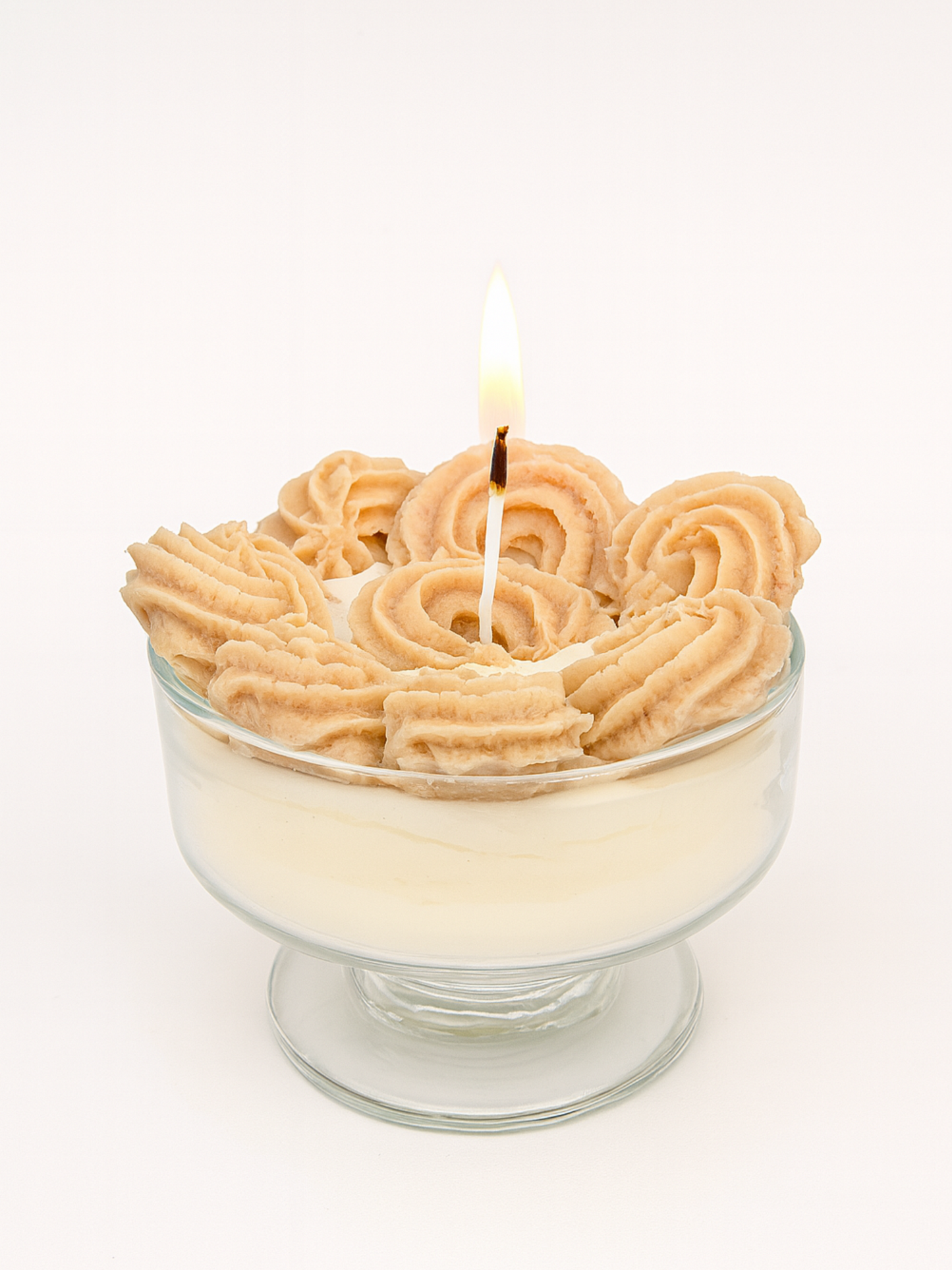 Vela galletas con leche