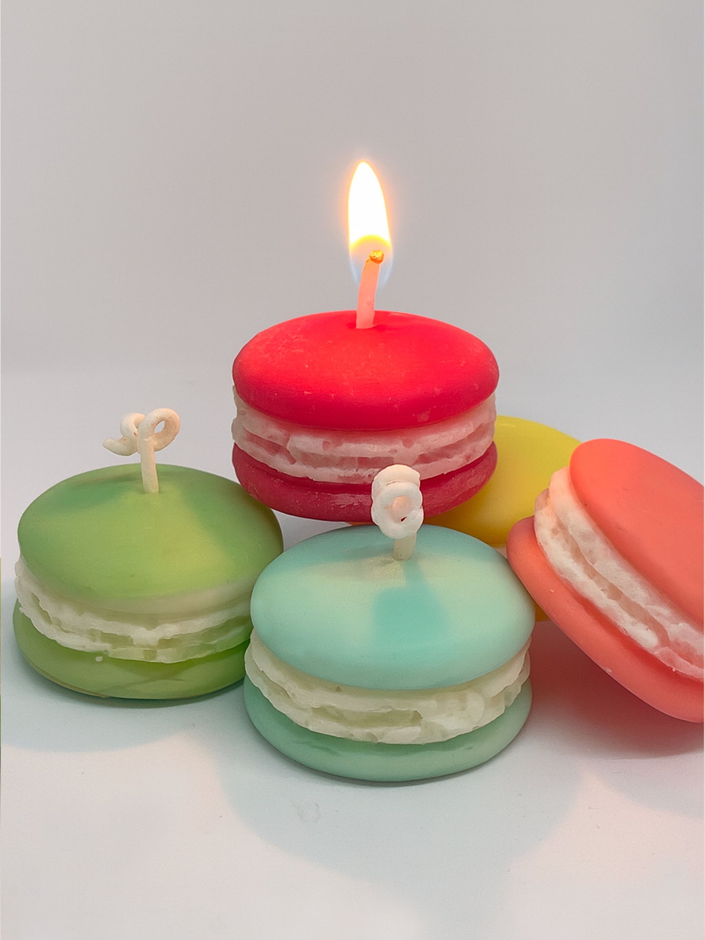 Velas Magic Macaron x 5