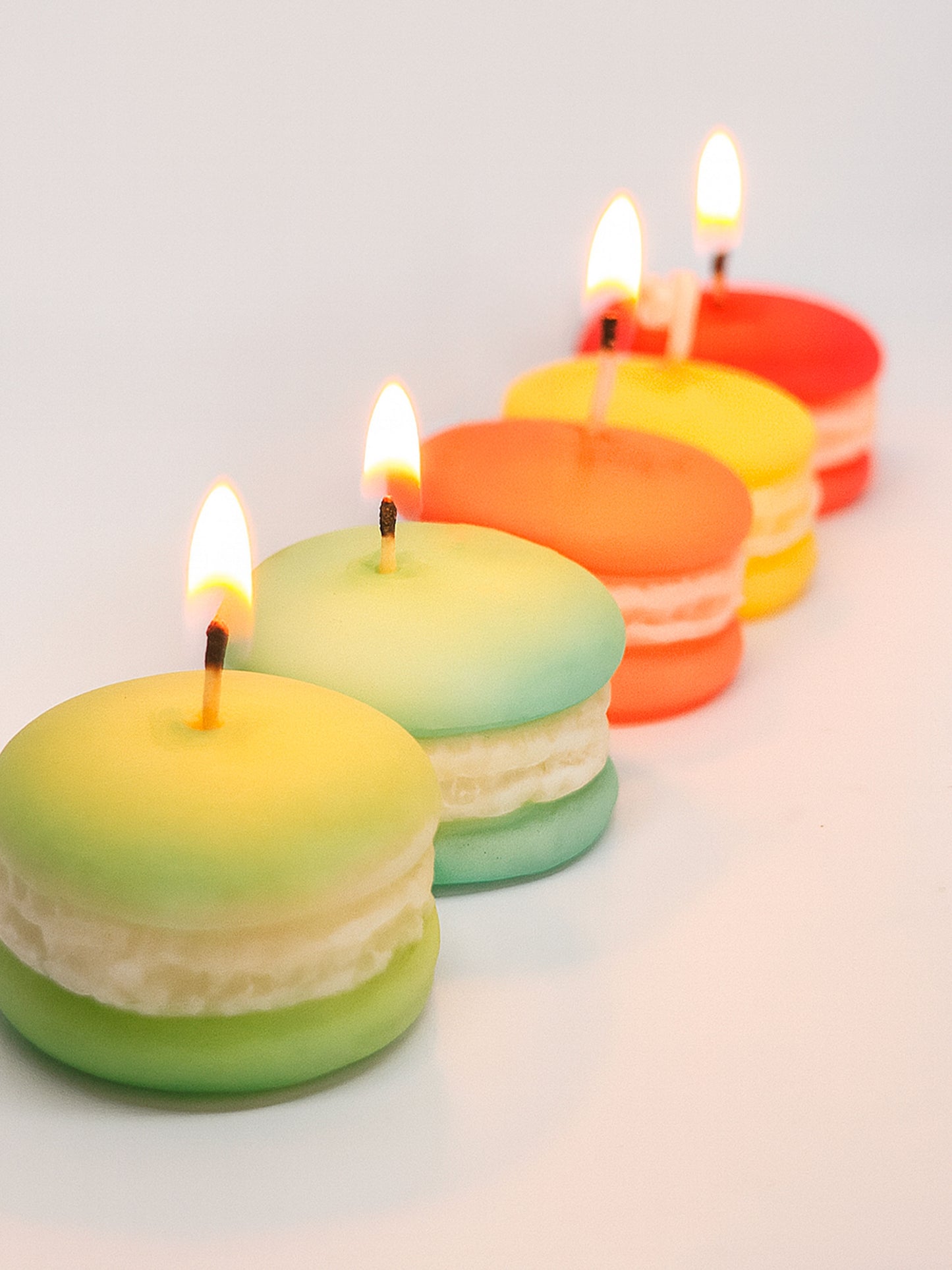 Velas Magic Macaron x 5