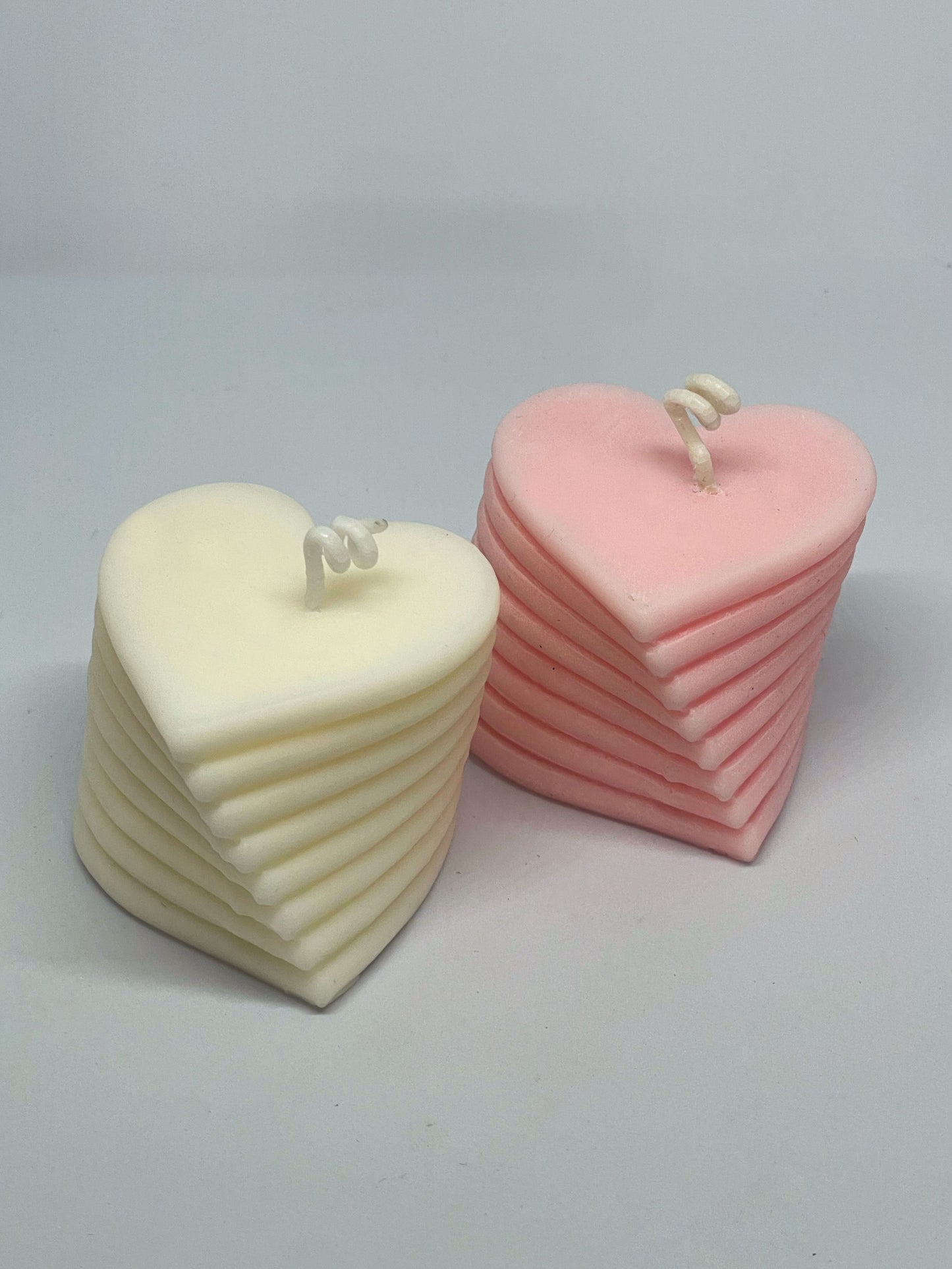 Vela corazón espiral