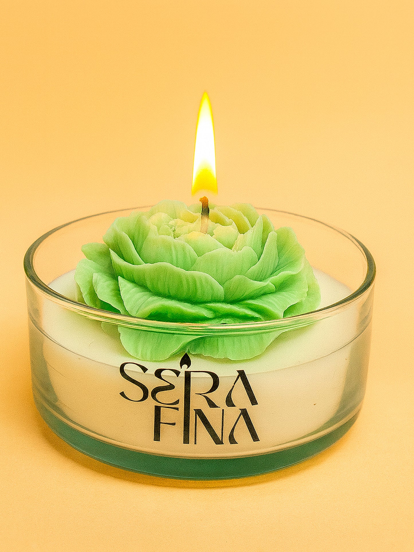 Vela Flor Peonia